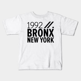 Bronx NY Birth Year Collection - Represent Your Roots 1992 in Style Kids T-Shirt